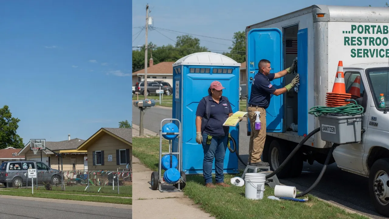 Porta Potty Rental in Romeoville, IL near me